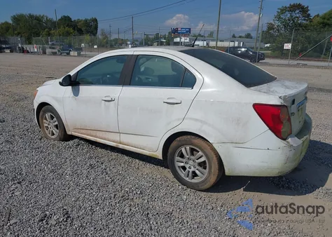 2014 Chevrolet Sonic Lt Auto from USA, damaged, VIN 1G1JC5SH5E4208458